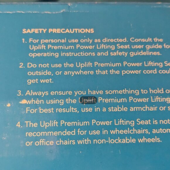 Carex Uplift Premium Seat - Picture 7 of 8